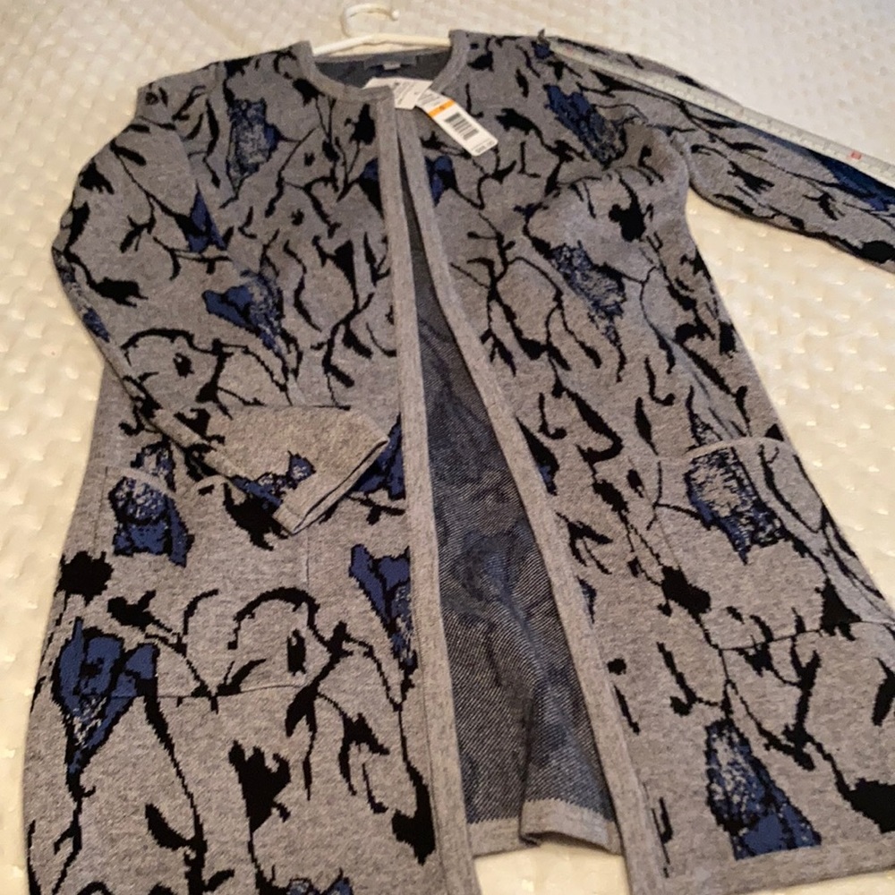New with tags open long sweater